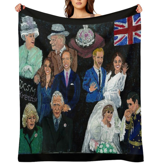 Royal Sustainable Throw Blanket