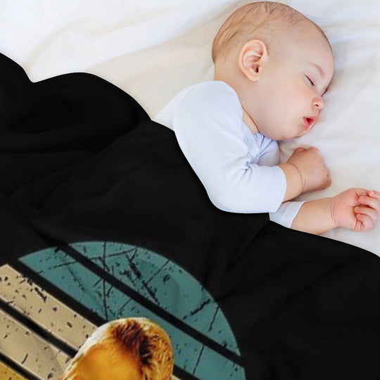 I Wipe My Own Ass Poster Art Character Vintage Velvety-soft Throw Blanket