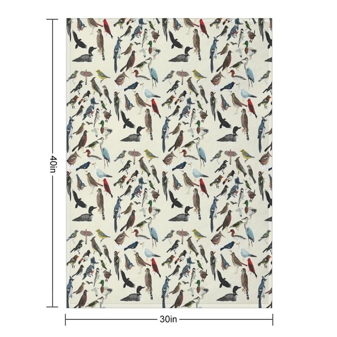 Bird Fanatic Gift-ready Throw Blanket