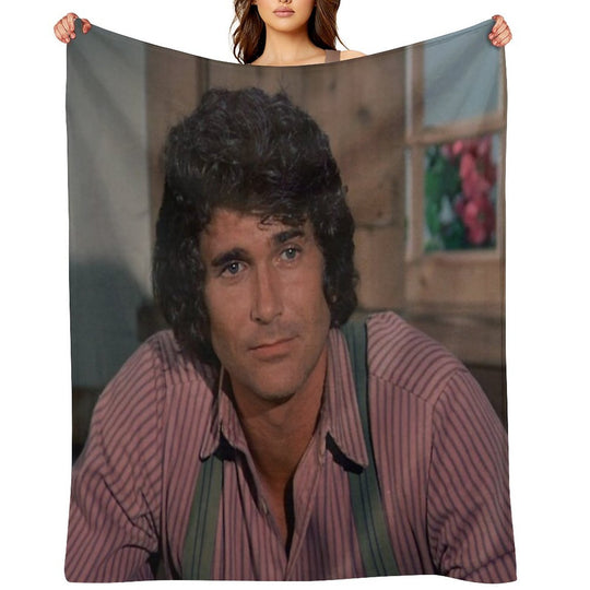 Charles Ingalls Shrink-resistant Throw Blanket