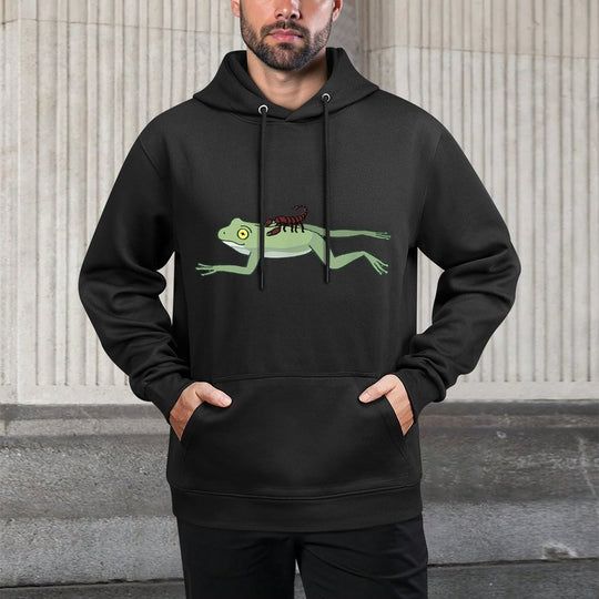 Scorpion And The Frog Meme Colorfast Hoodie