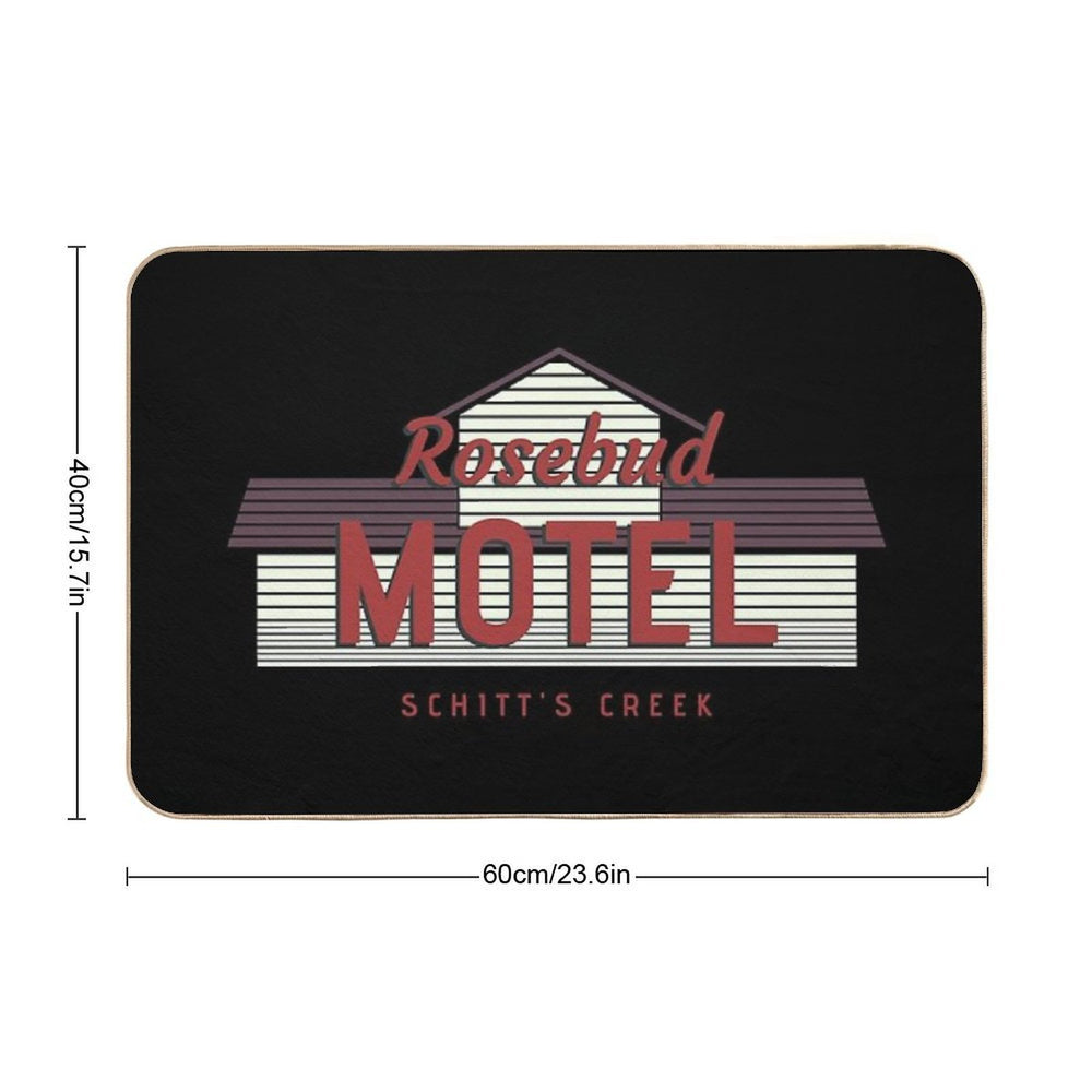Rosebud Motel  High-Traffic Bath Mat