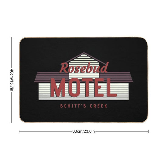 Rosebud Motel  High-Traffic Bath Mat