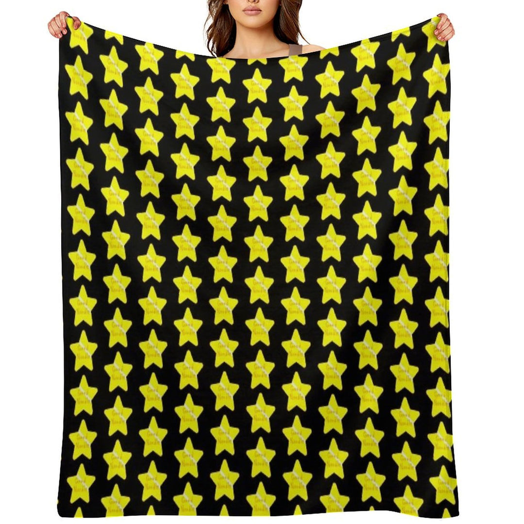 1 Big Good Noodle Award Star Spongebob Durable Throw Blanket
