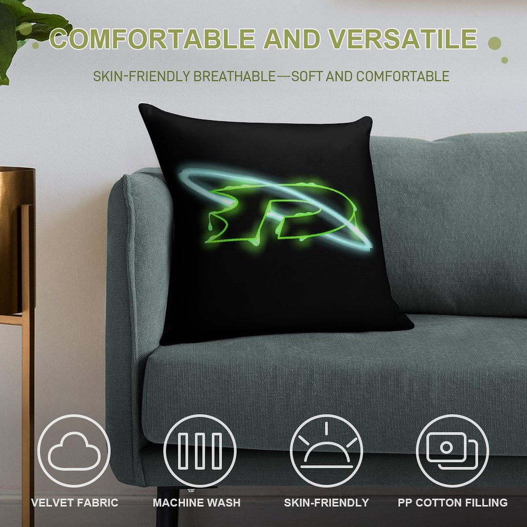 Danny Phantom Logo Art Soft Gift Ready Throw Pillow