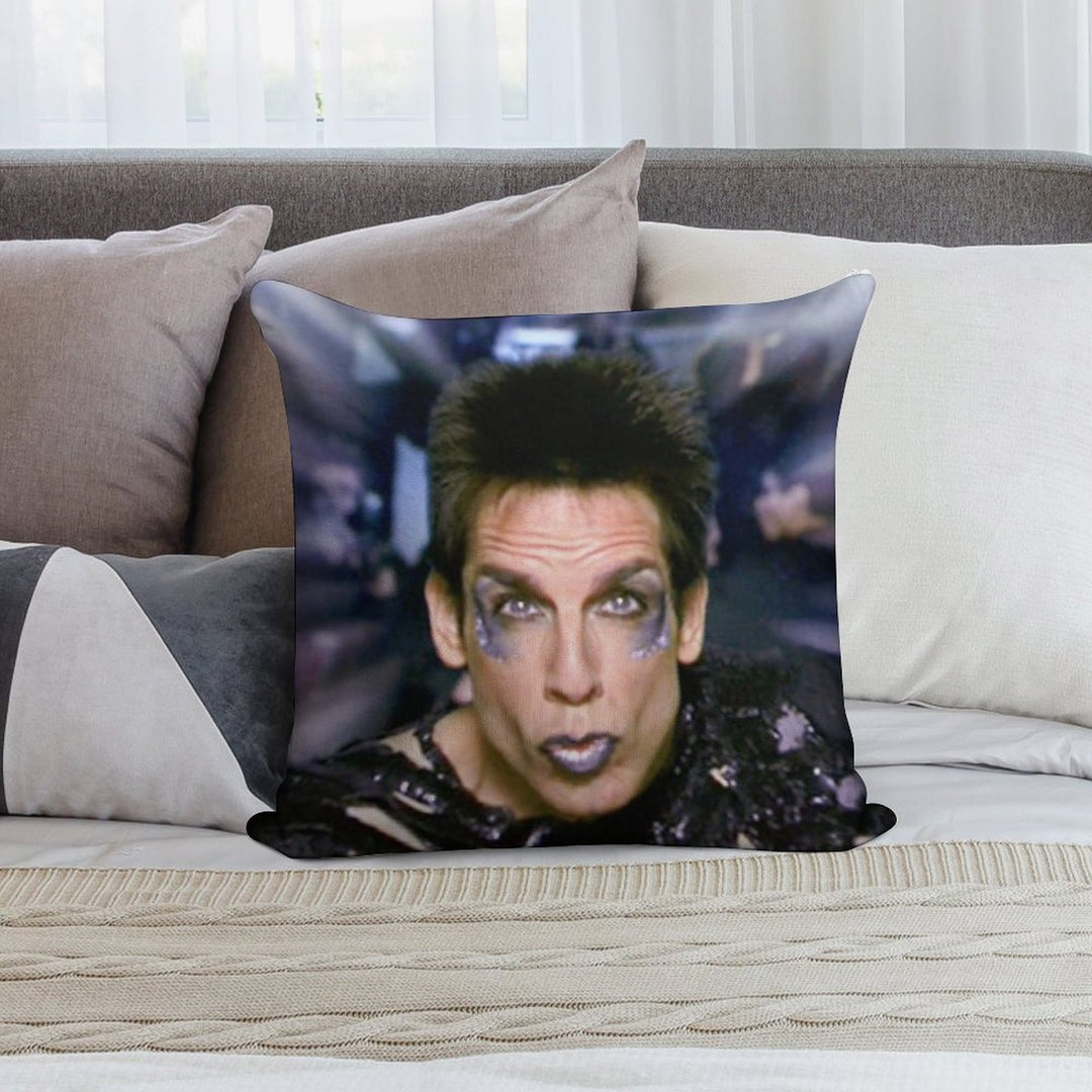 Zoolander Blue Steel Meme Soft Gift Ready Throw Pillow
