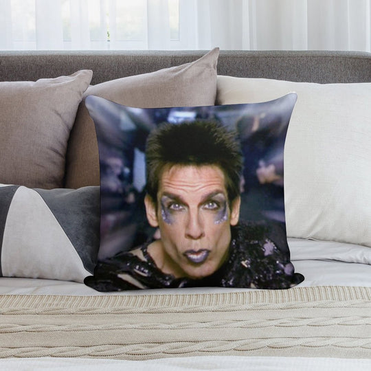 Zoolander Blue Steel Meme Soft Gift Ready Throw Pillow